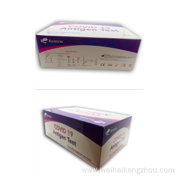 COVID-19 Antigen rapid test with swab